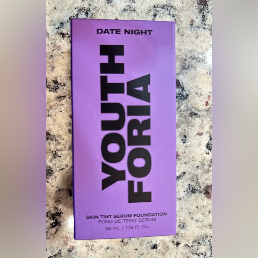 Youthforia Date Night skin tint serum foundation